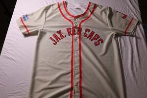 Jax Red Caps Replica #19 Negro League Baseball Jersey Adult XL